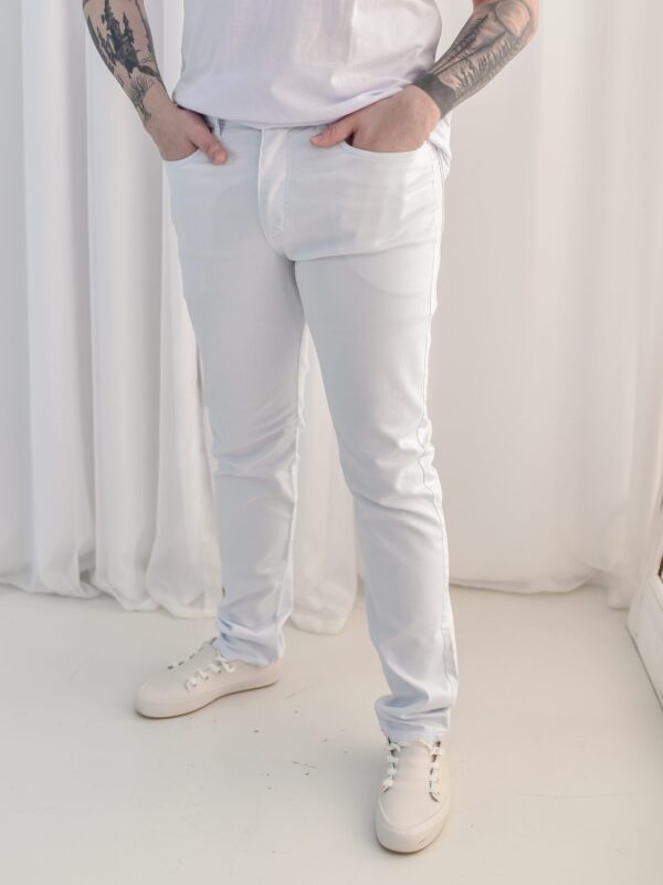 Calça Fit Masculina Jeans Básica