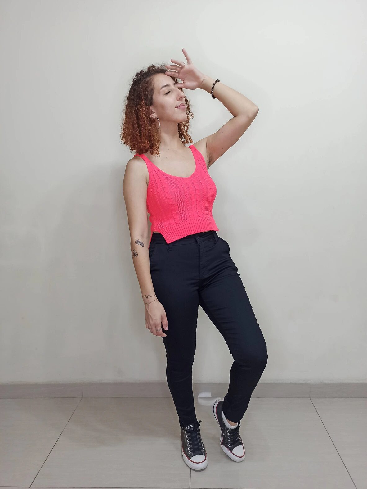Calça Cigarrete Feminina Jeans com Lycra Acetinado Semi Social