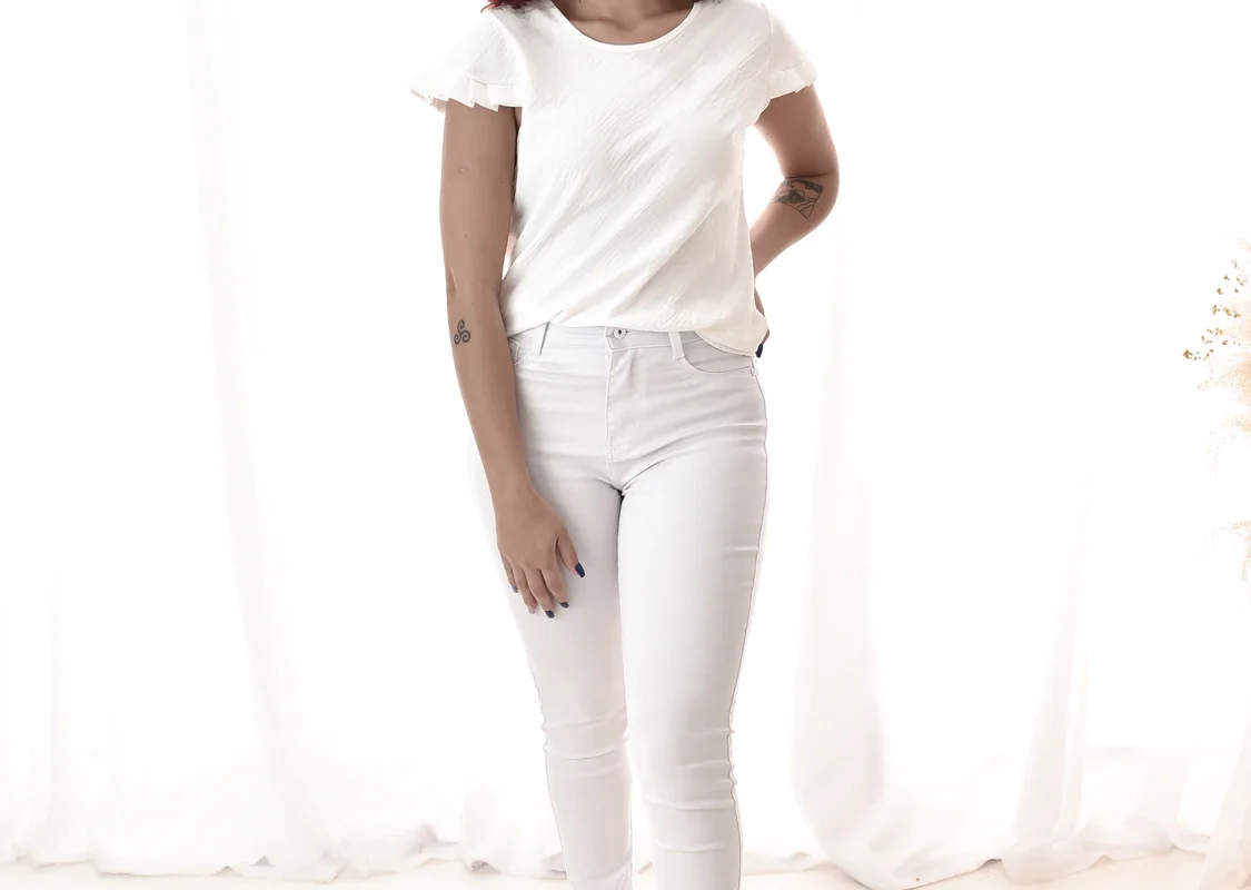 Calça Skinny Feminina Jeans com Lycra Push Up Lisa (2912)